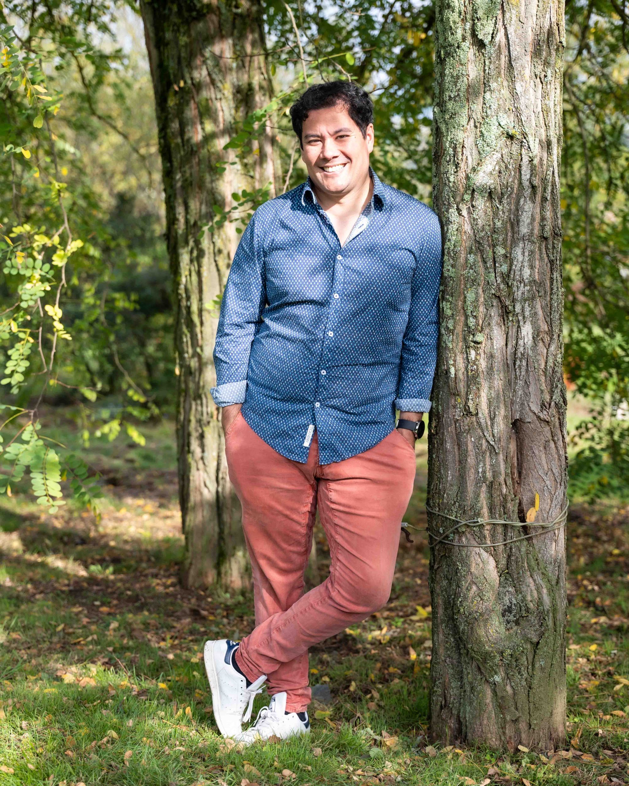 Yvan Cam en extérieur, fondateur de la méthode REBO2T